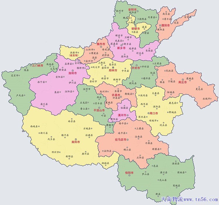 河南省地圖www.shangfentui.cn